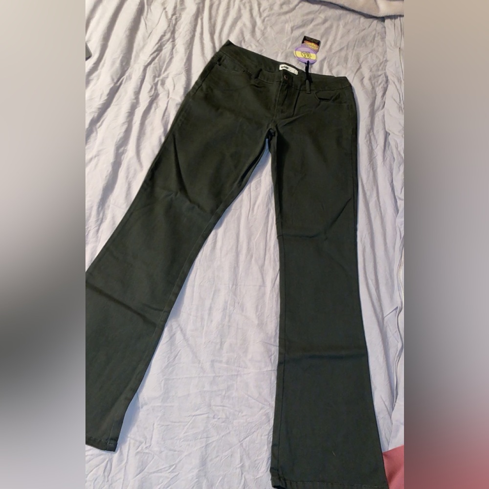 Amazon green pants - bootcut